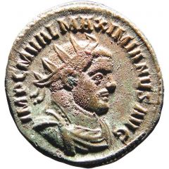 Antoninianus - Maximianus VIRTVS AVGG, Hercules