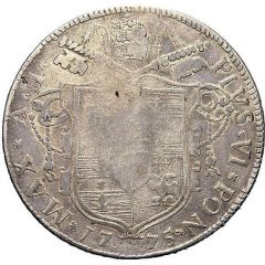 1 Scudo Bolognese - Pius VI