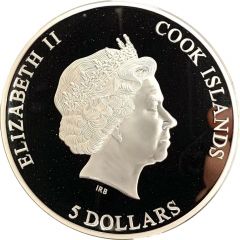 5 Dollars - Elizabeth II Saturn