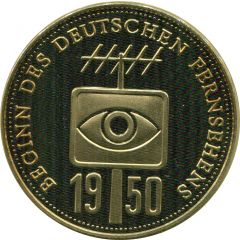 Token - Deutschland Beginning of the German television