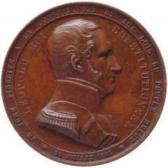 Médaille - Distribution des drapeaux aux gardes civiques