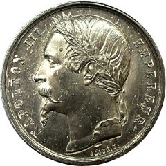Medal - Napoleon III Annexation of Savoy and Nice to France