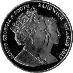 2 Pounds Diamond Jubilee - Elizabeth II with hat