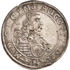 1/3 Thaler - August of Sachsen-Weissenfels