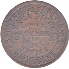 1 Penny - George Nichols Melbourne, Victoria
