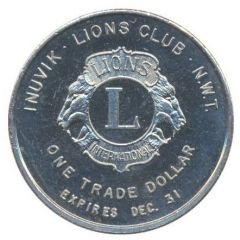 1 Trade Dollar - Inuvik, Northwest Territories