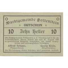 10 Heller Pottenstein