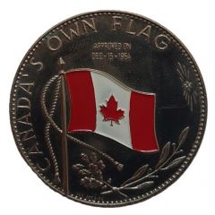 Medal - Canada`s Own Flag Canada Centennial
