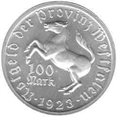 100 Mark - Westfalen Annette v. Droste-Hülshoff