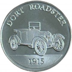 Franklin Mint - Collection of Antique Car Coins - Series 3 Dort Roadster