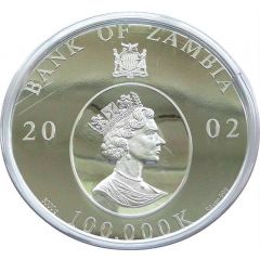 100 000 Kwacha - Elizabeth II Queen Mother