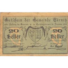 20 Heller Türnitz.