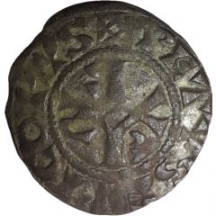 Denier anonymous with crosslet