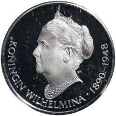 Medal - 200 Jaar Koninkrijk 16 - Koningin Wilhelmina