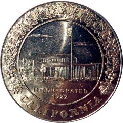City of Hawthorne California Coin Expo 1966 Space Theatre of Operations