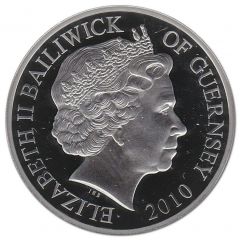 5 Pounds Elizabeth II Liberation of Guernsey