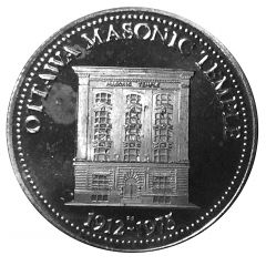 Token - Ottawa Masonic Temple 1912-1975