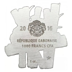 1000 Francs CFA Chinese Panda