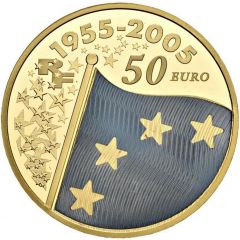 50 Euros Flag of Europe
