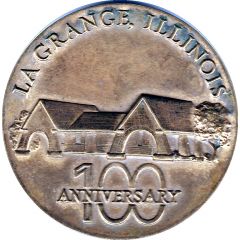 Medal - La Grange Centennial La Grange, Illinois