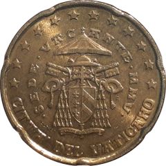 20 Euro Cents - Sede Vacante