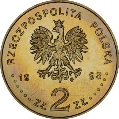 2 Zlotys Adam Mickiewicz