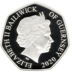 50 Pence - Elizabeth II Hark The Herald Angels Sing, Silver Proof