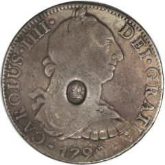 1 Dollar - George III Type I countermark, oval