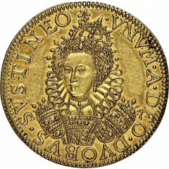 1 Groat - Elizabeth I 7th issue, Pattern