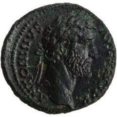 As - Antoninus Pius TR POT COS IIII VICT AVG S C, Victory