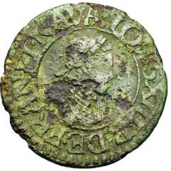 Denier Tournois - Louis XIII Amiens