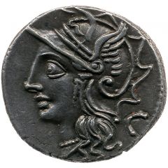 Denarius Appuleia: Lucius Appuleius Saturninus, L•SA͡T