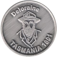 Token - Settler`s Restaurant, 1 Shilling Deloraine, Tasmania