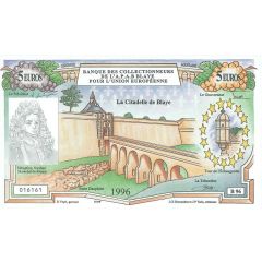 5 euros / 35 francs de Blaye