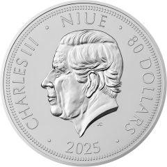 80 Dollars - Charles III Czech Lion
