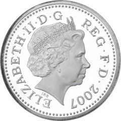 1 Pound - Elizabeth II Gateshead Millennium Bridge, Silver Proof
