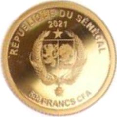500 Francs CFA South African Protea