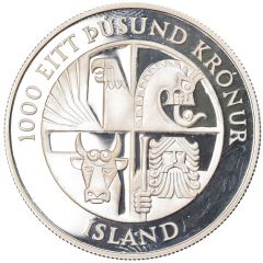 1000 Krónur 1st Settlement