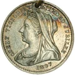 Medalet - Victoria Diamond Jubilee; Ararat, silver