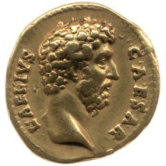Aureus - Lucius Aelius TRIB POT COS II, Concordia
