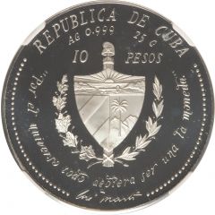 10 Pesos American International Monetary Conference