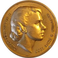 Coronation Souvenir Medal - Elizabeth II Coronation