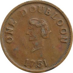 1 Doubloon 1751