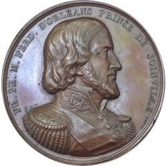 Medal - Ferdinand Philippe d’Orléans, duc de Chartres Bombardment of Tanger and Mogador
