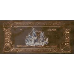 100 Dollars Sailing Ships