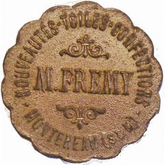 5 Francs - M. Fremy Confection Montereau