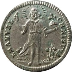 Nürnberg Kerzendreier 3 candle baptismal token