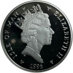 5 Pounds - Elizabeth II European Football Championship, Silver Proof