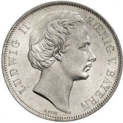 1 Vereinsthaler - Louis II