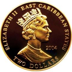 2 Dollars - Elizabeth II King Edward I